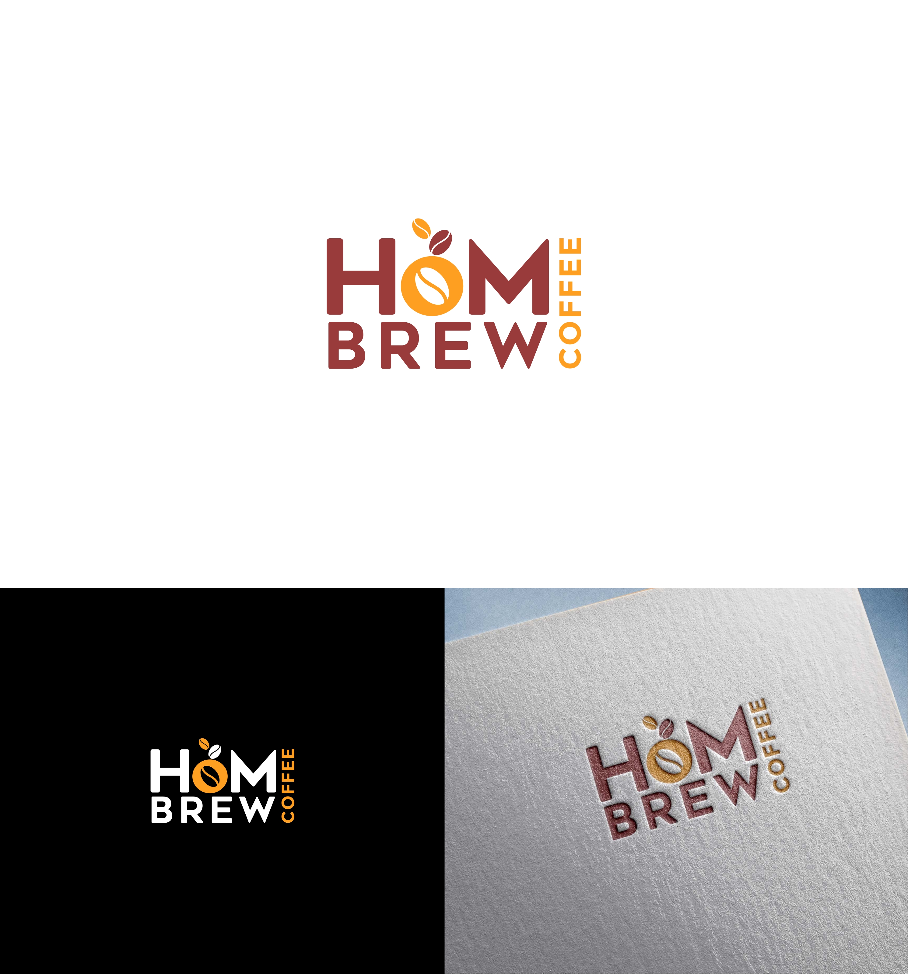 Logo Design by Joenet Jayawarna for Homebre Coffee | Design #31942191