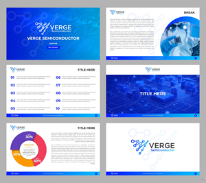 PowerPoint Design by pb for Verge Semiconductor | Design: #31924944