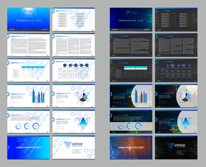 PowerPoint Design by Fine Graphics House for Verge Semiconductor | Design: #31922246