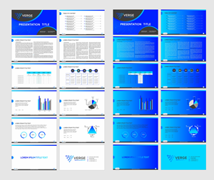 PowerPoint Design by Fine Graphics House for Verge Semiconductor | Design: #31952384