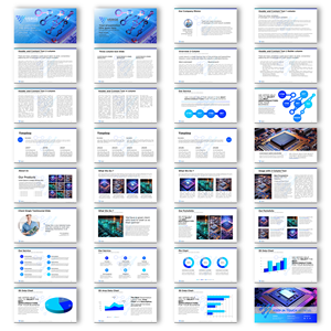 PowerPoint Design by joseborgesbarboza 2 for Verge Semiconductor | Design: #31939775
