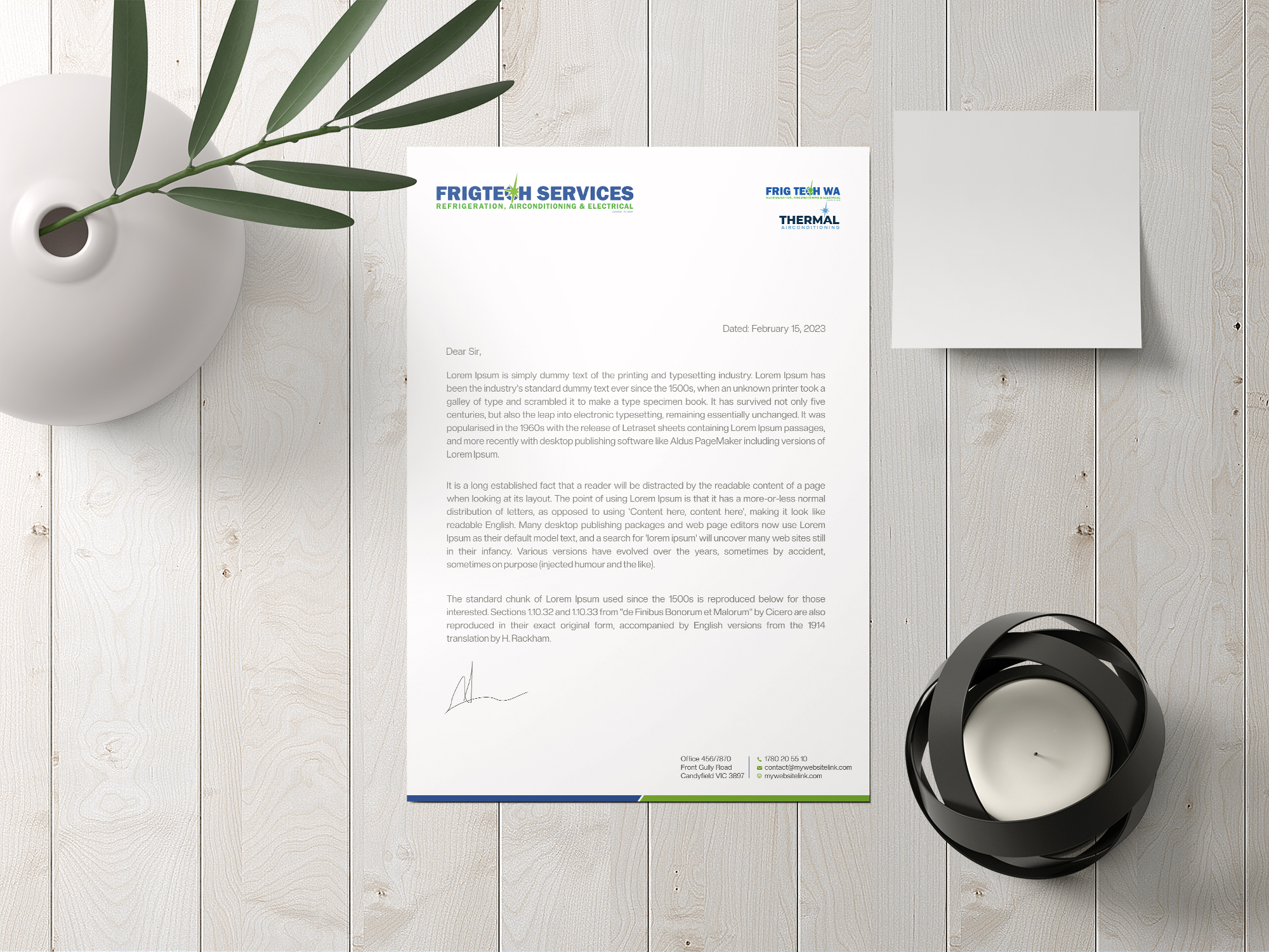 Letterhead Design by Xpert for this project | Design #31920458
