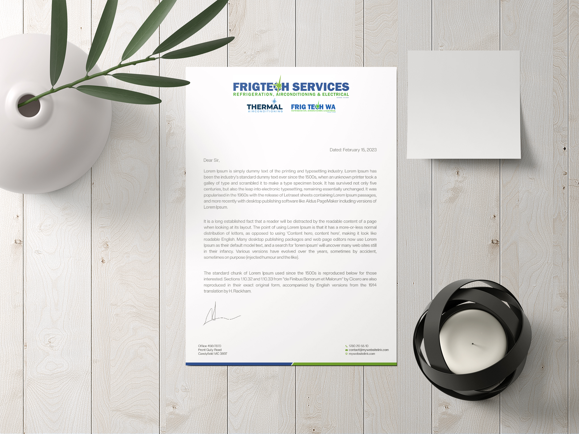 Letterhead Design by Xpert for this project | Design #31920462