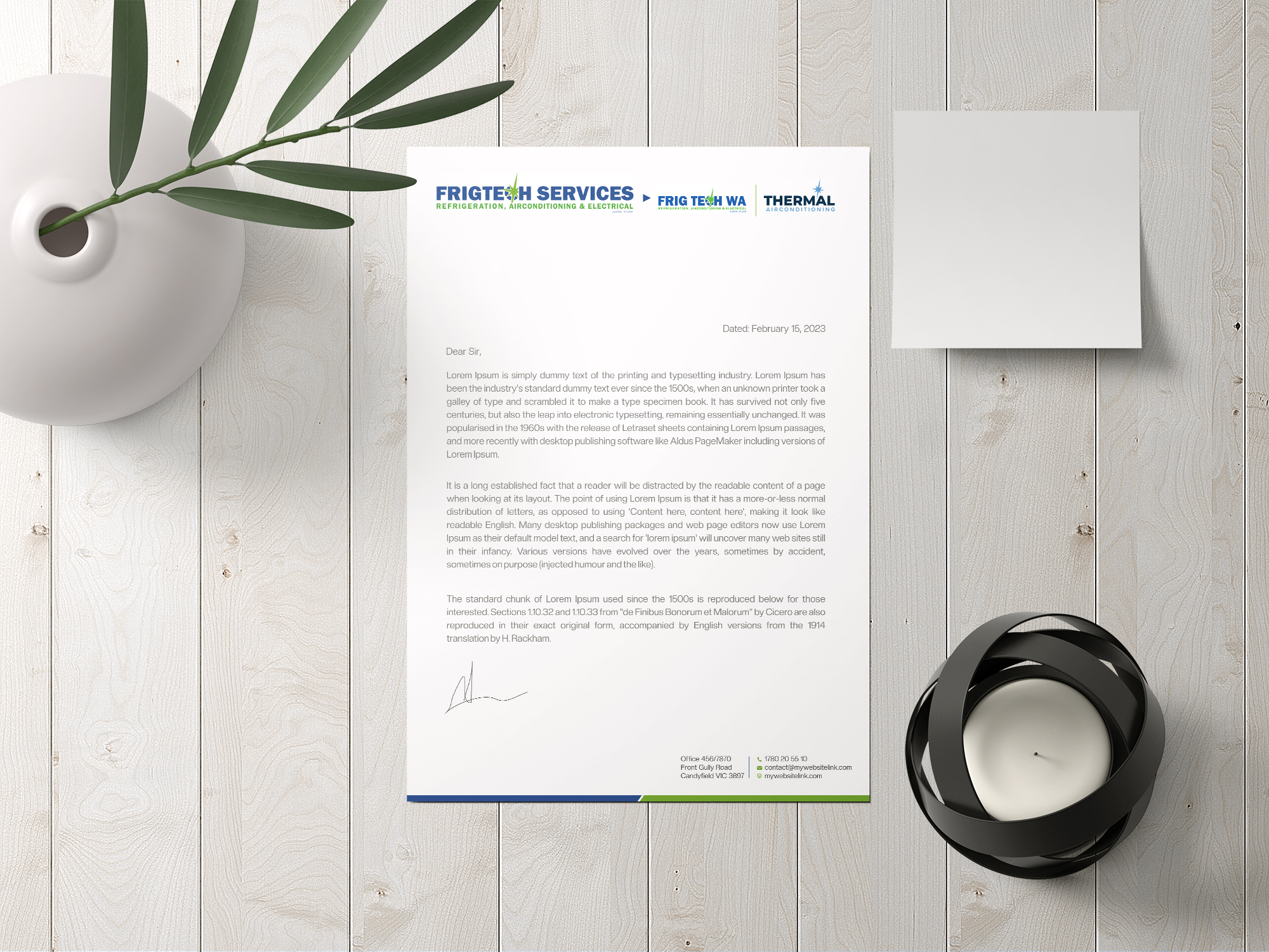 Letterhead Design by Xpert for this project | Design #31920520