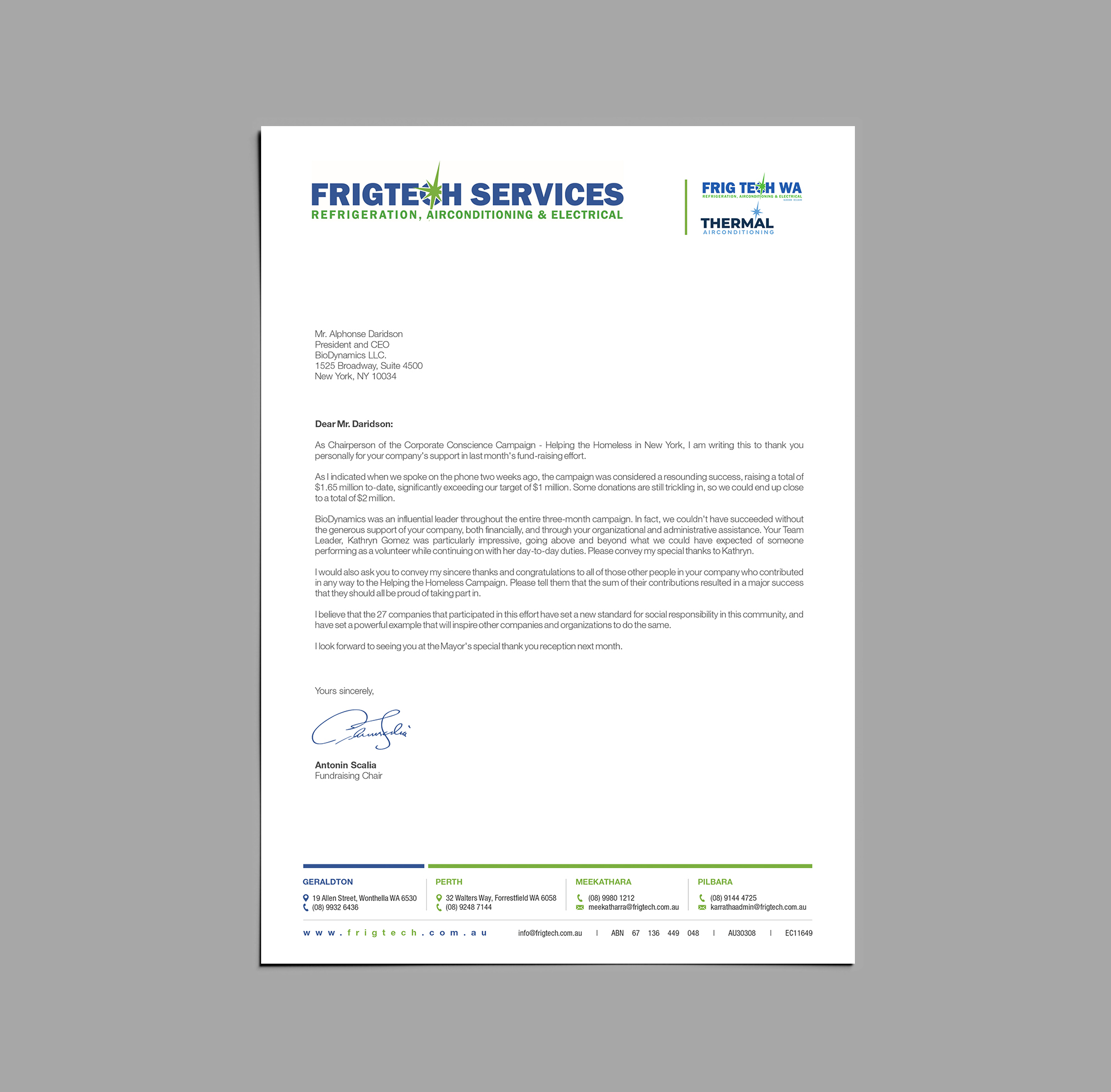 Letterhead Design by logodentity for this project | Design: #32050323