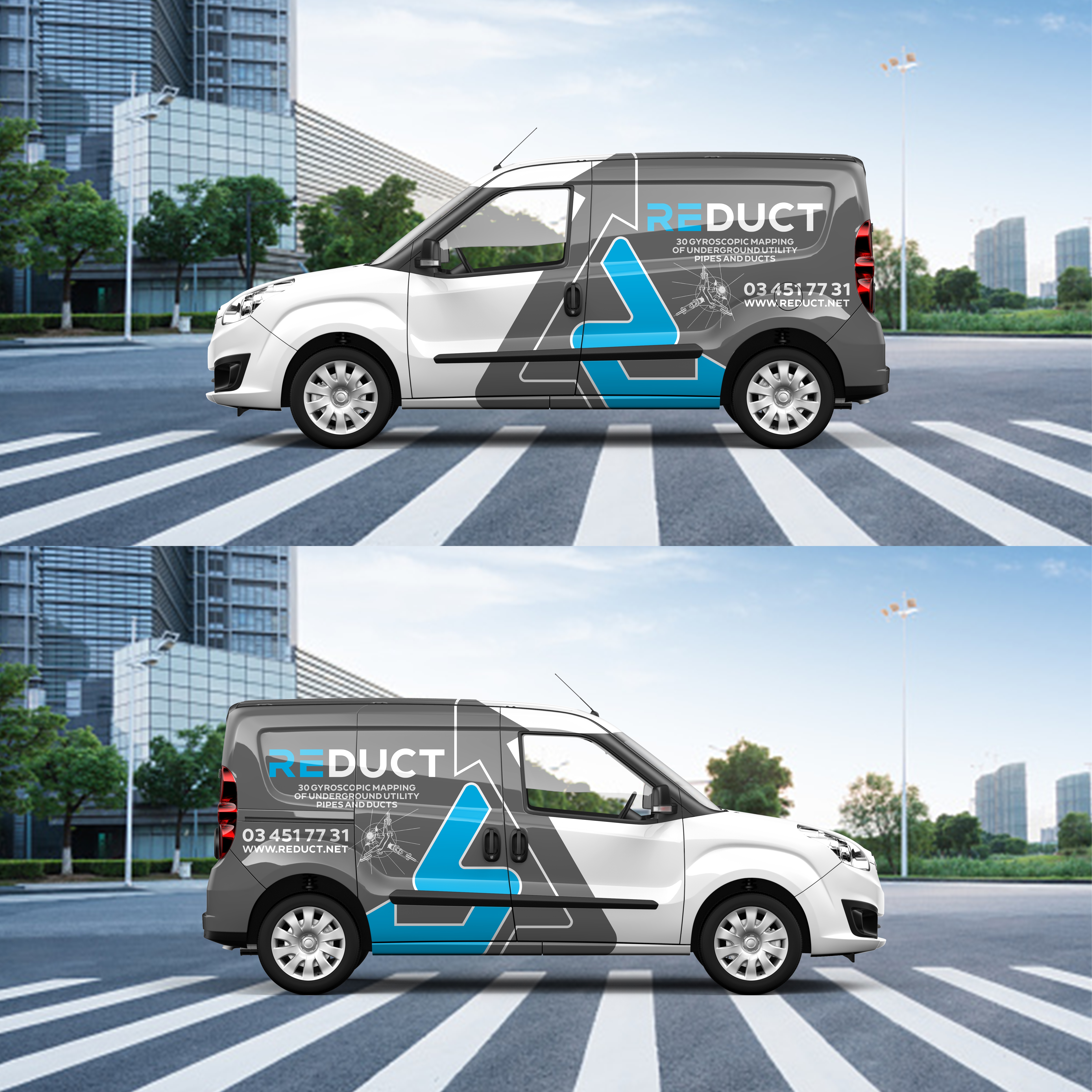 Car Wrap Design by Ken_Zie for Reduct NV | Design #31950186