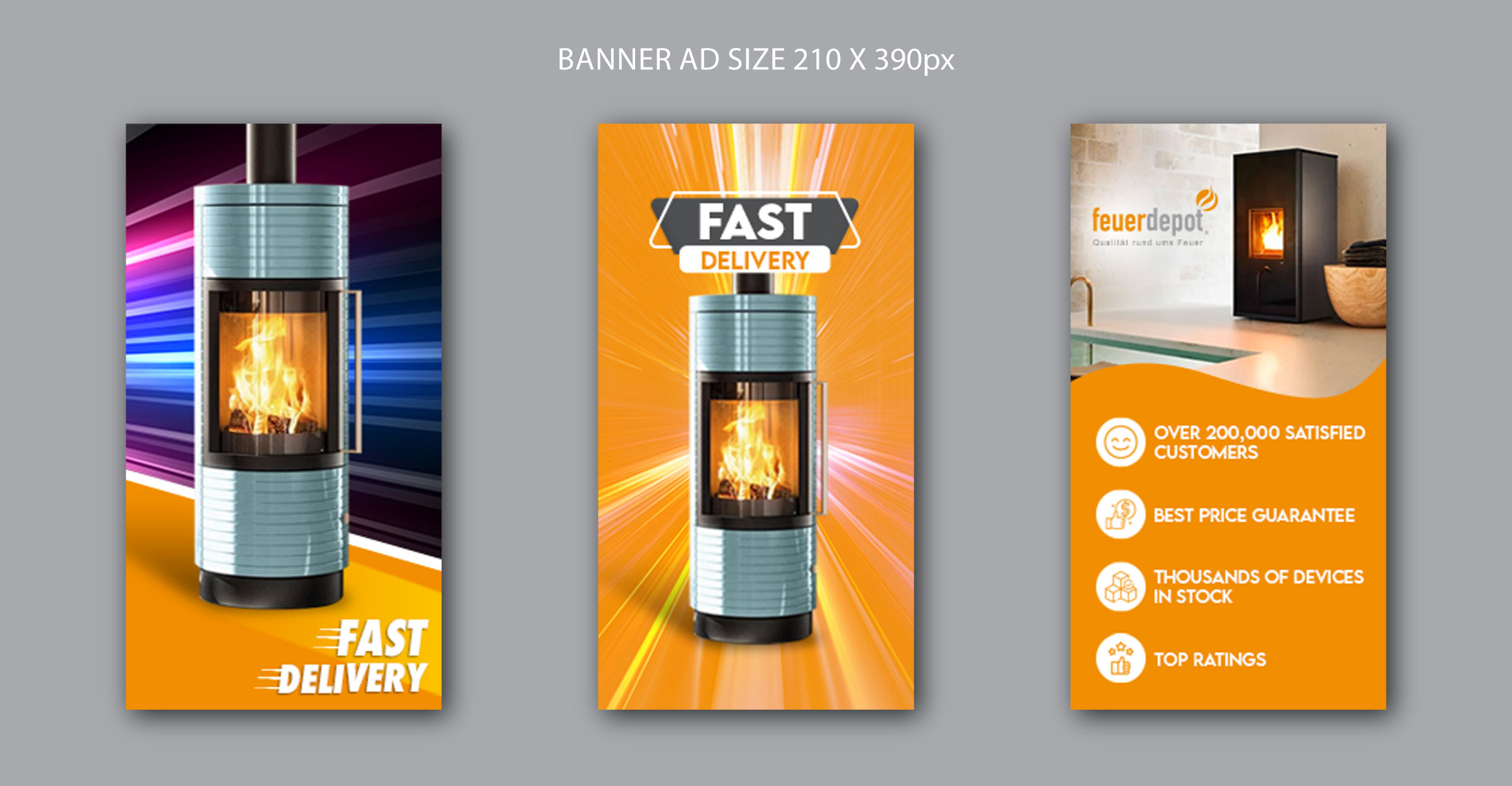 Banner Ad Design by Impressive Sol for iKontor GmbH | Design #31927308