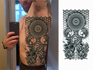 Tattoo Design by erikdesign