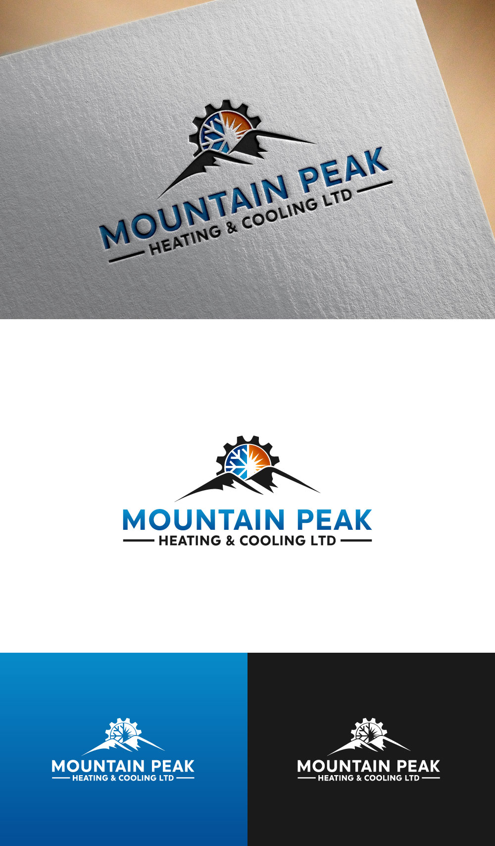 Diseño de Logo por DesignVerse777 para Oceanview Mechanical | Diseño #31928069