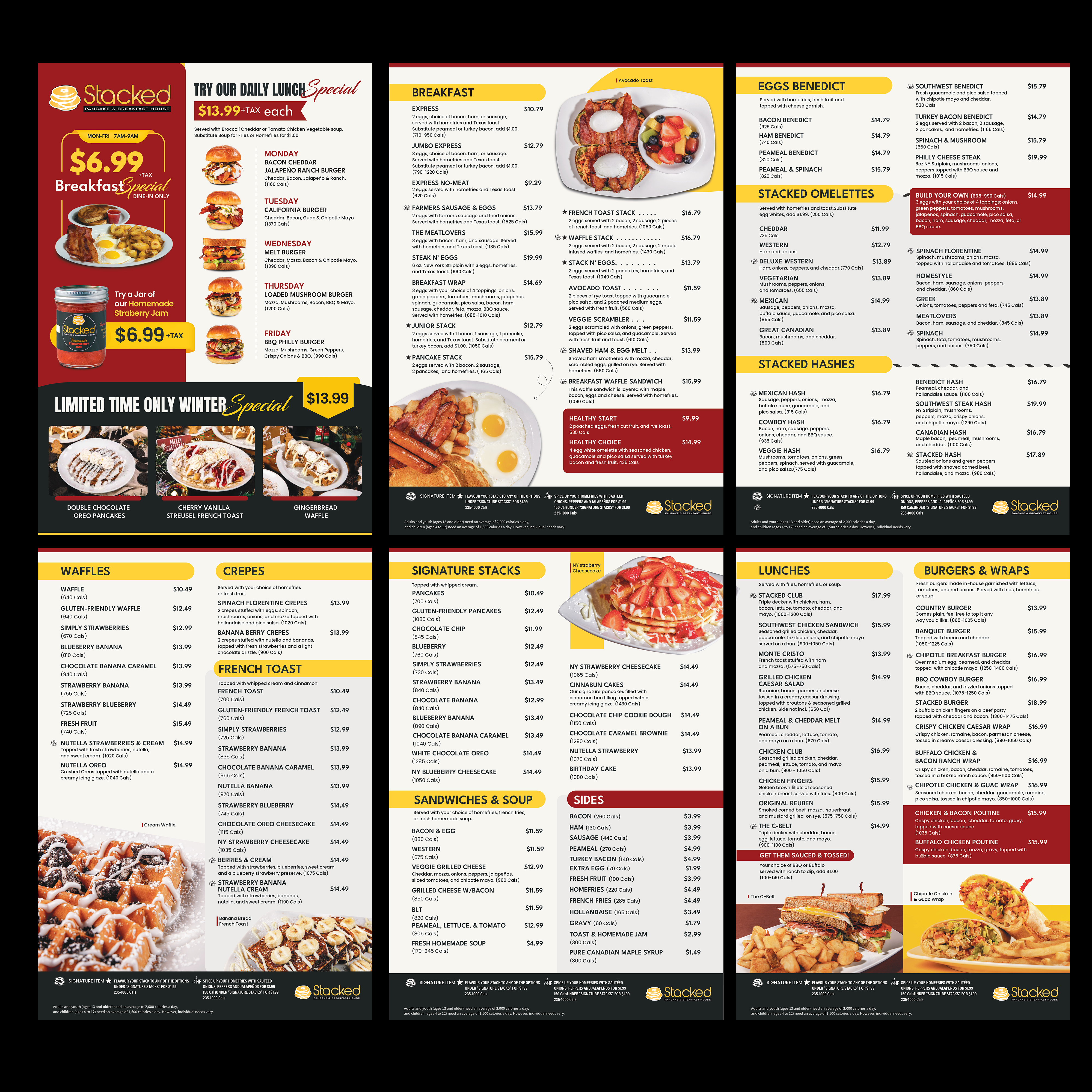 Menu Design by Design Grind for this project | Design #31963028