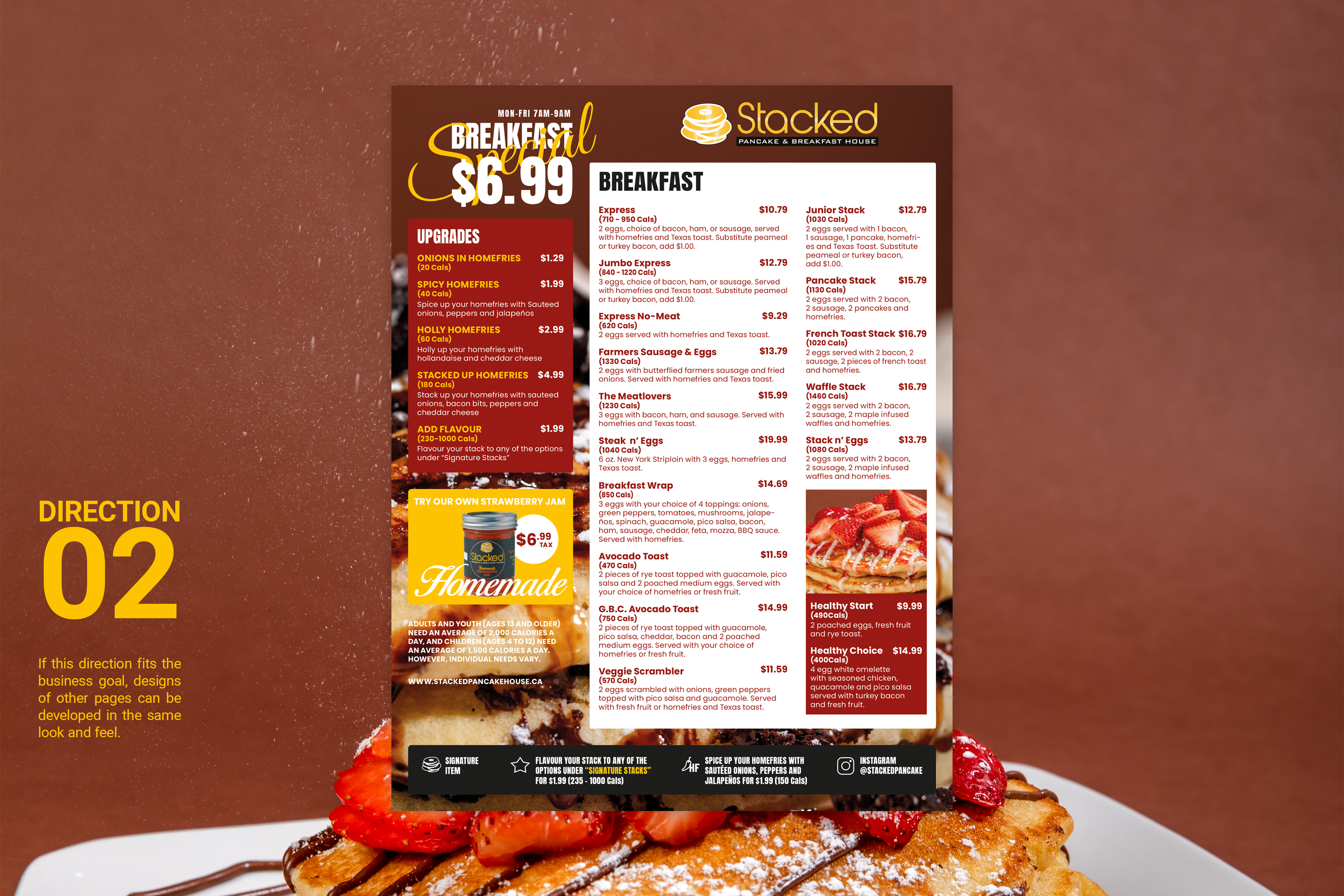 Menu Design by Ataur for this project | Design #31955030