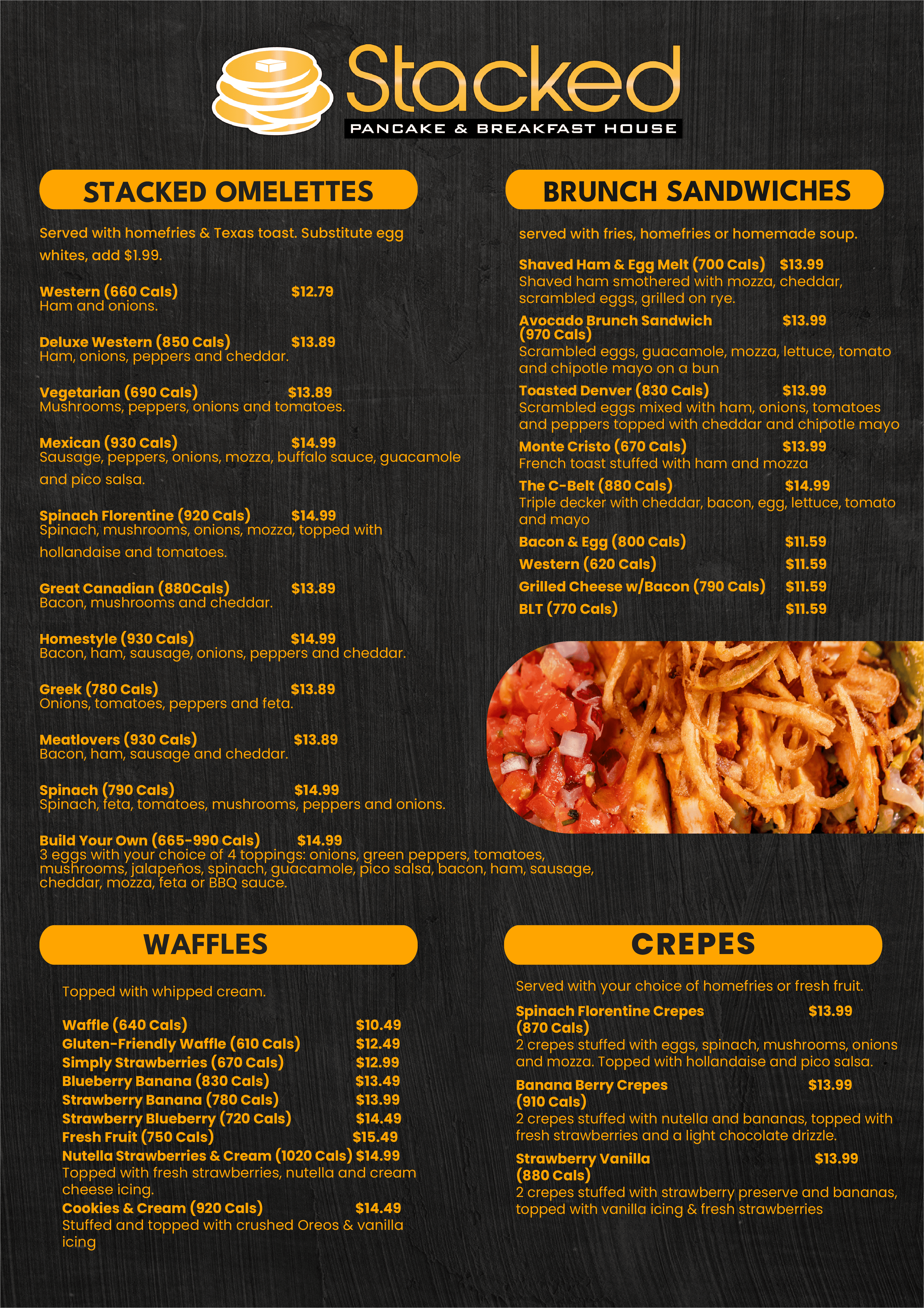 Menu Design by designblaast for this project | Design #31937650
