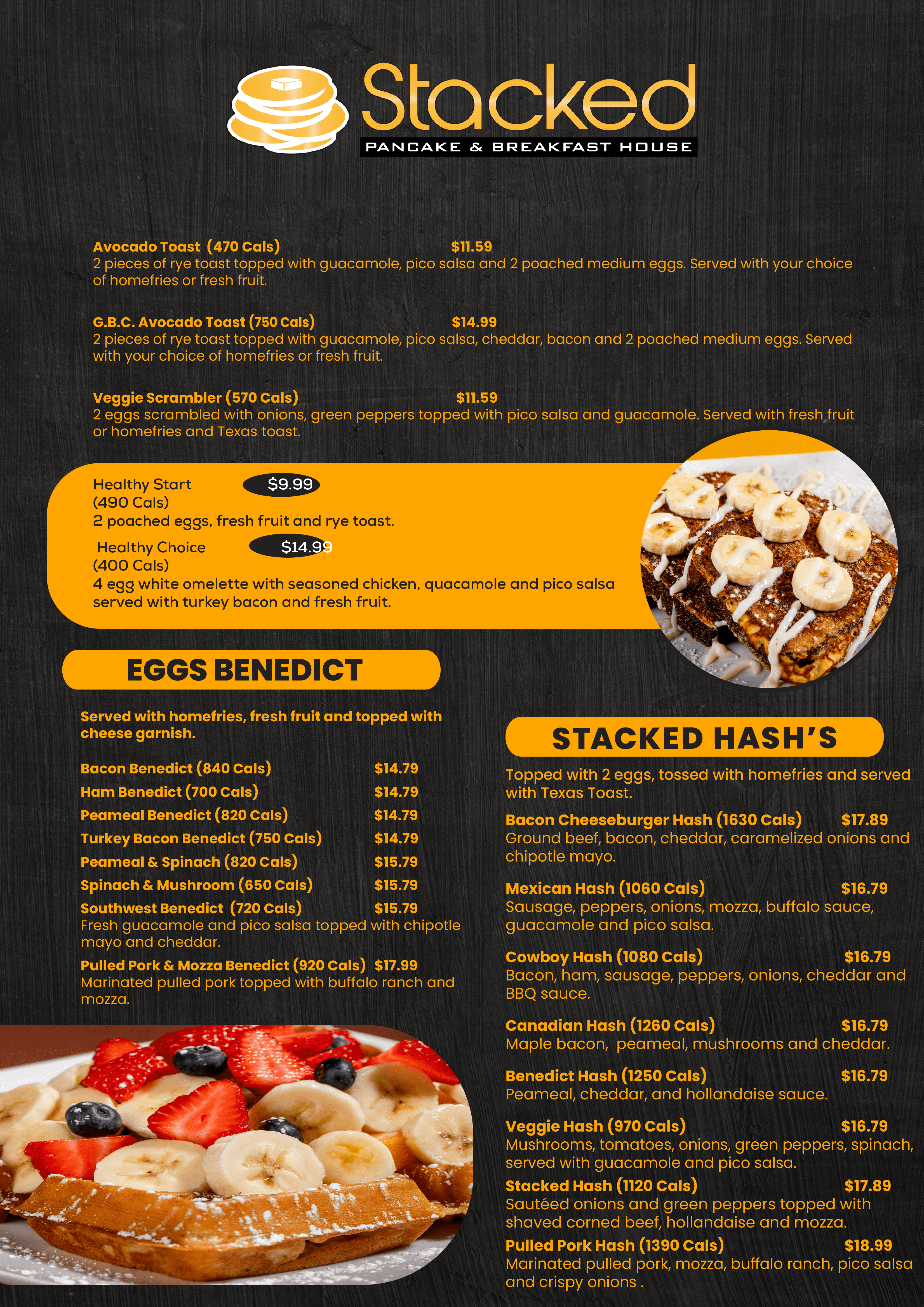 Menu Design by designblaast for this project | Design #31937651