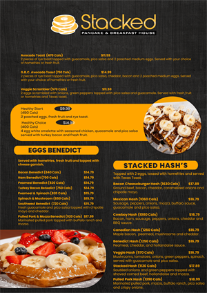 Menu Design by designblaast for this project | Design: #31937651