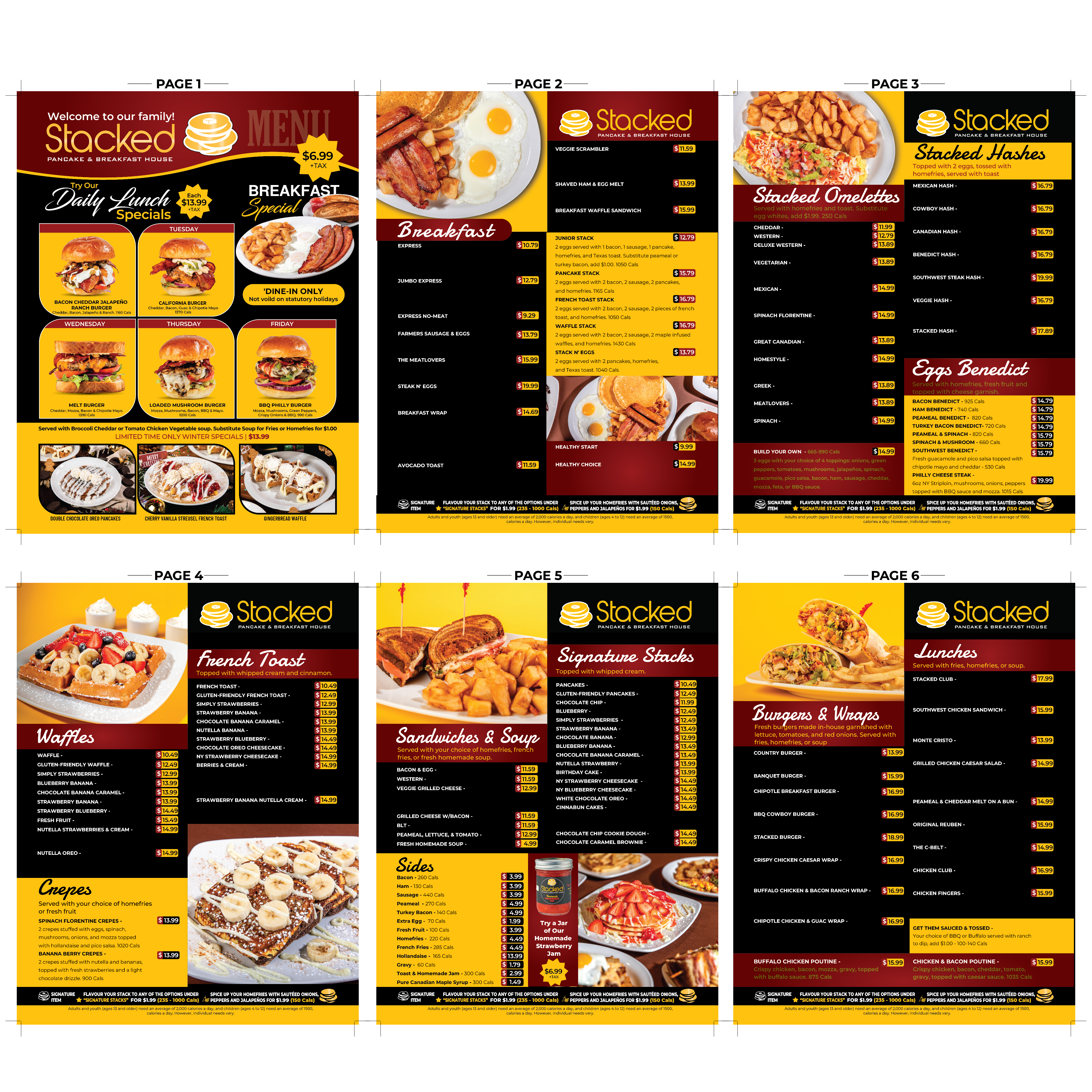 Menu Design by Doobs for this project | Design #31937031