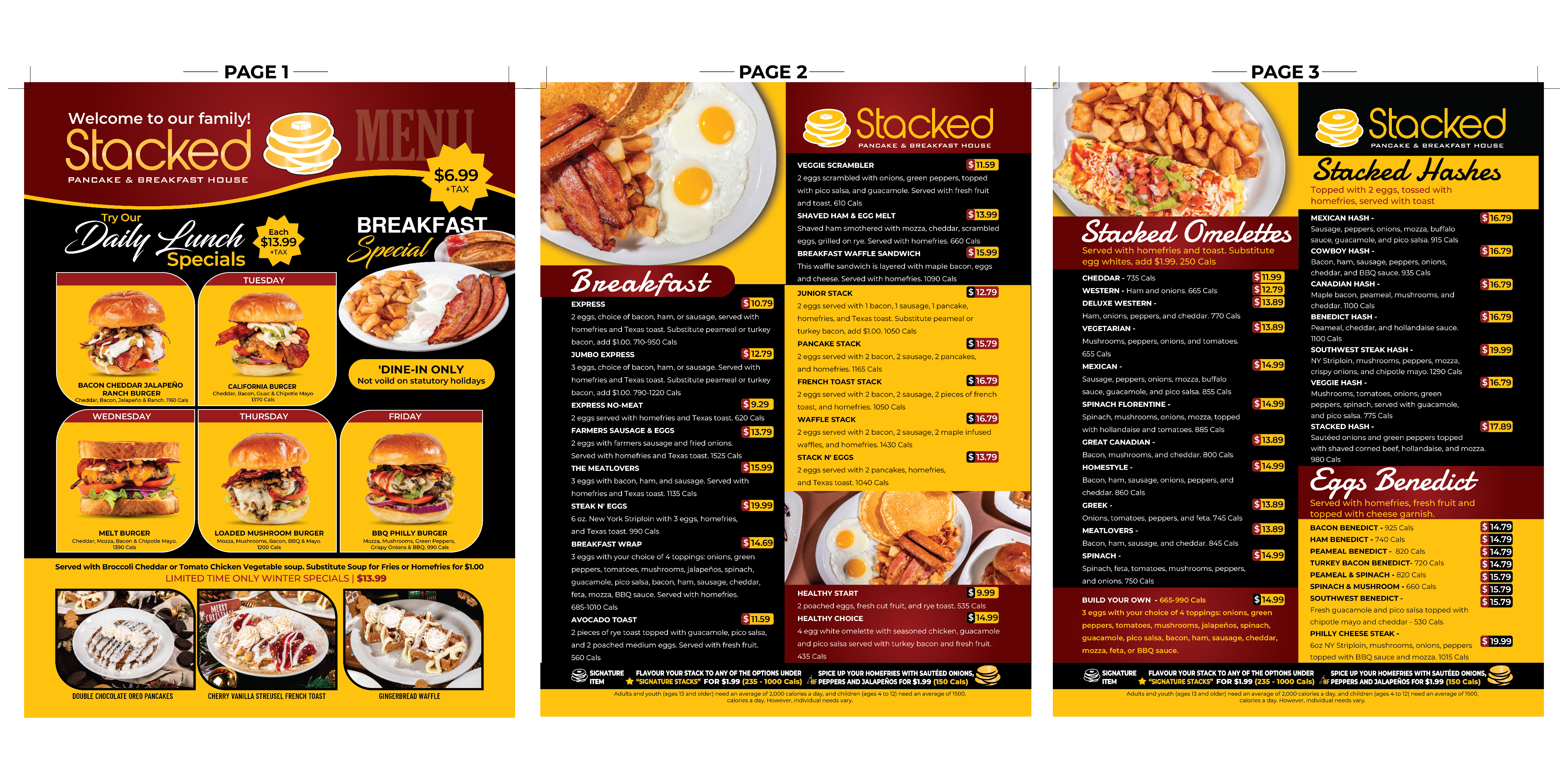 Menu Design by Doobs for this project | Design #31942950