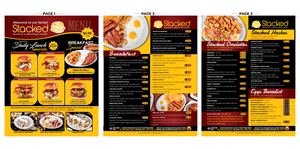 Menu Design by Doobs for this project | Design: #31942950