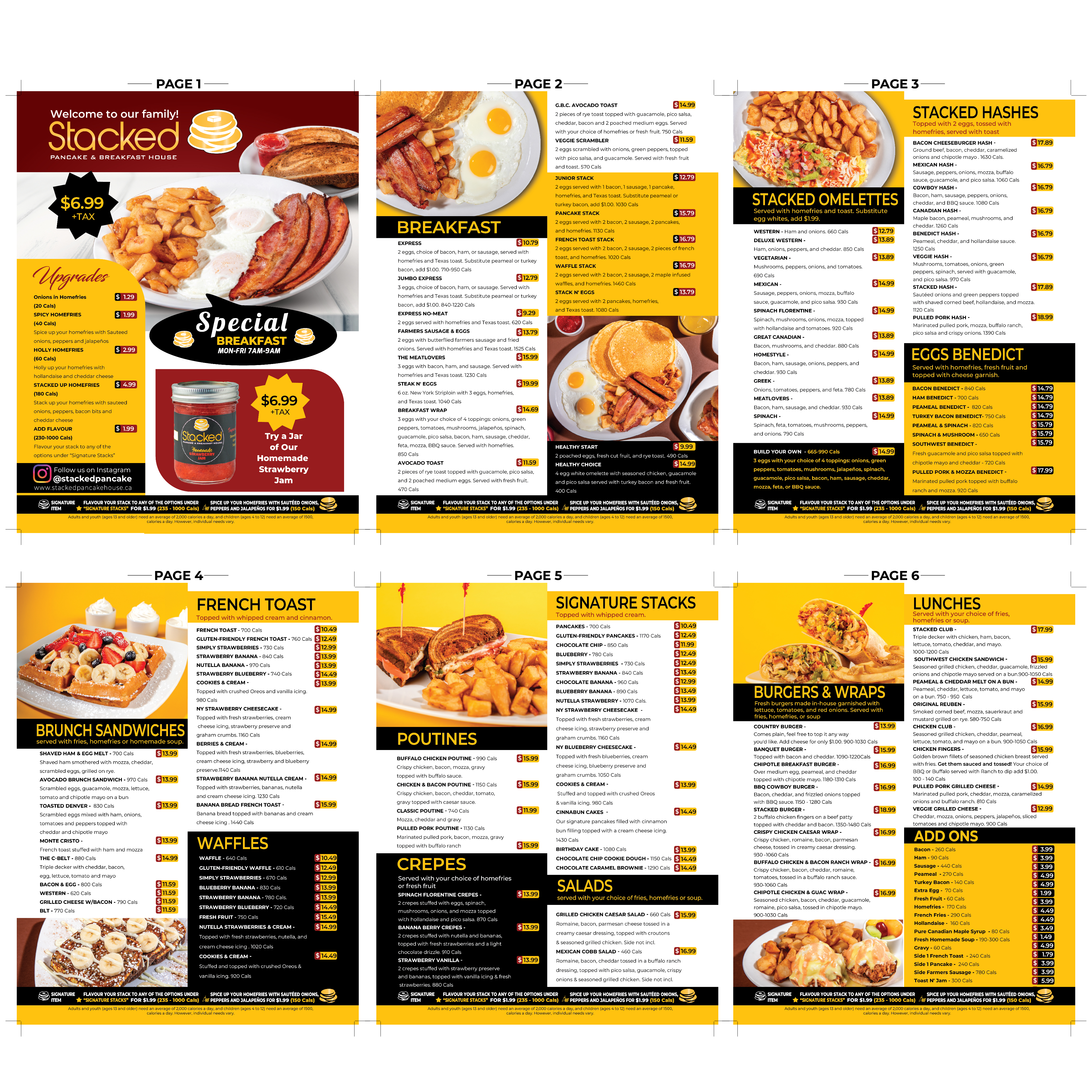 Menu Design by Doobs for this project | Design #32018595