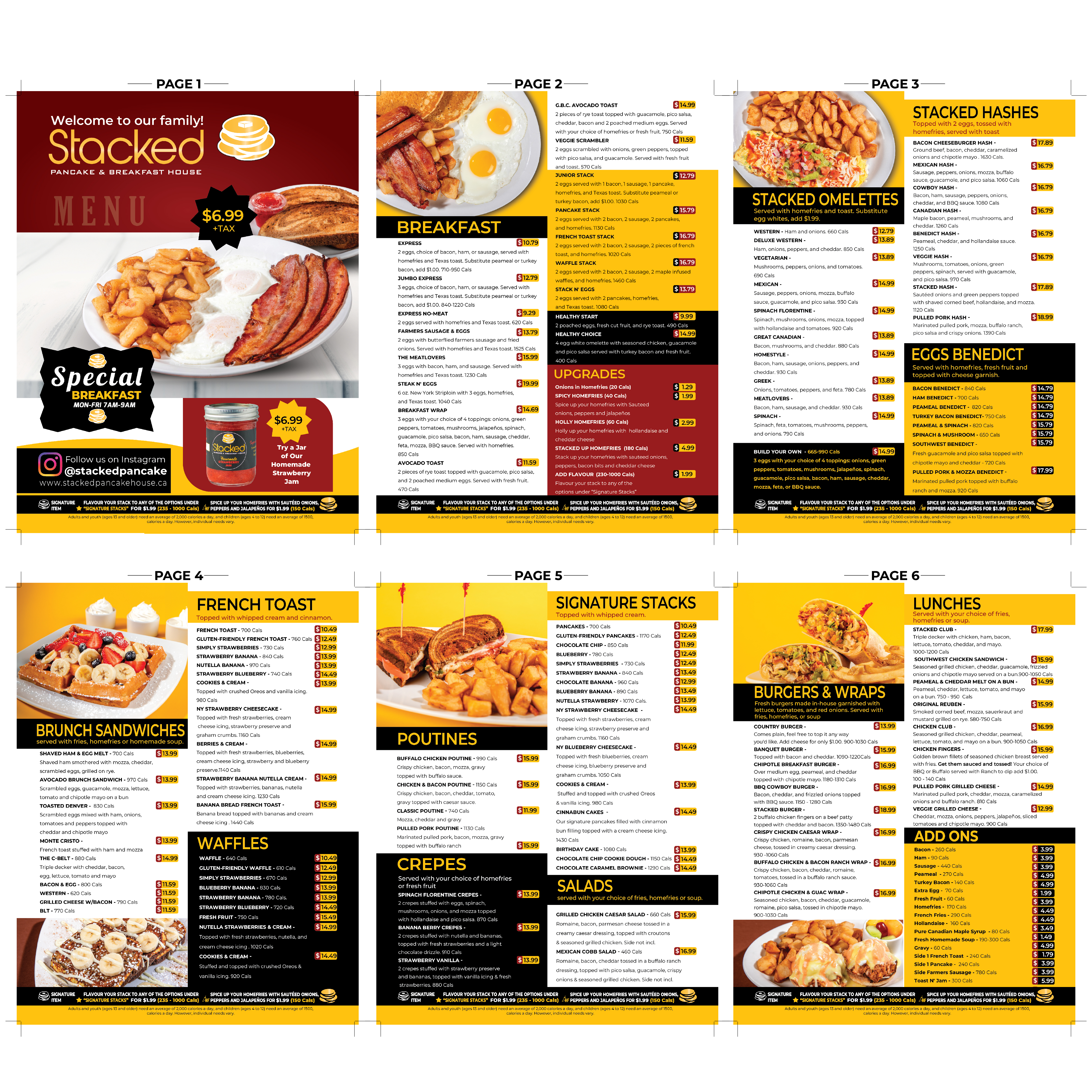 Menu Design by Doobs for this project | Design #32024154