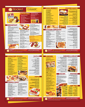 Menu Design by Di3goAngelo for this project | Design: #31928267