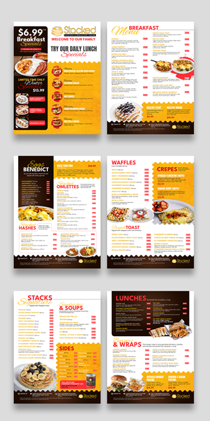 Menu Design by debdesign for this project | Design: #31928882