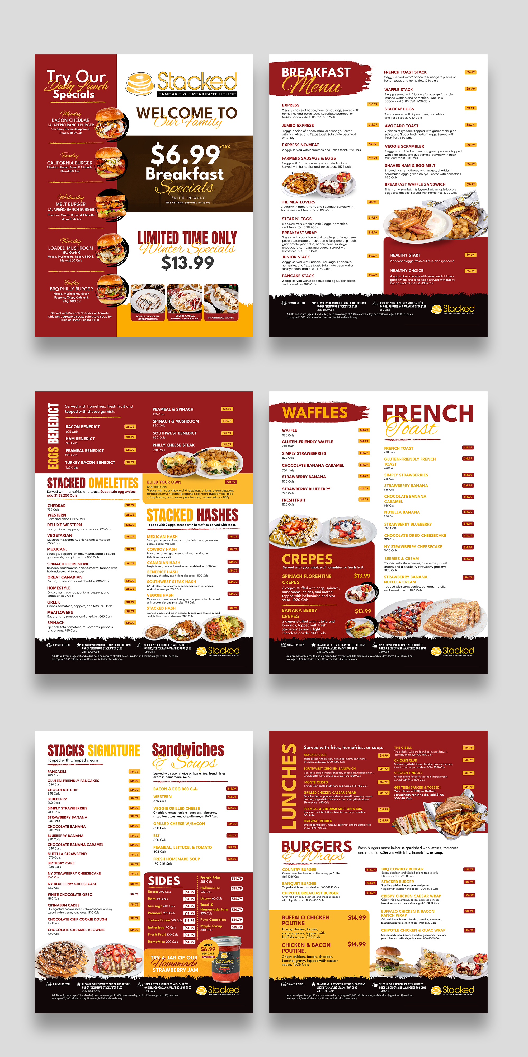 Menu Design by debdesign for this project | Design #31928893