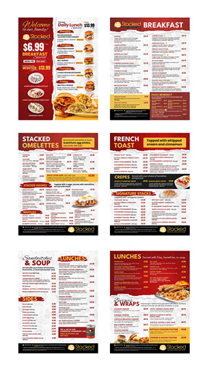 Menu Design by debdesign for this project | Design: #31929550