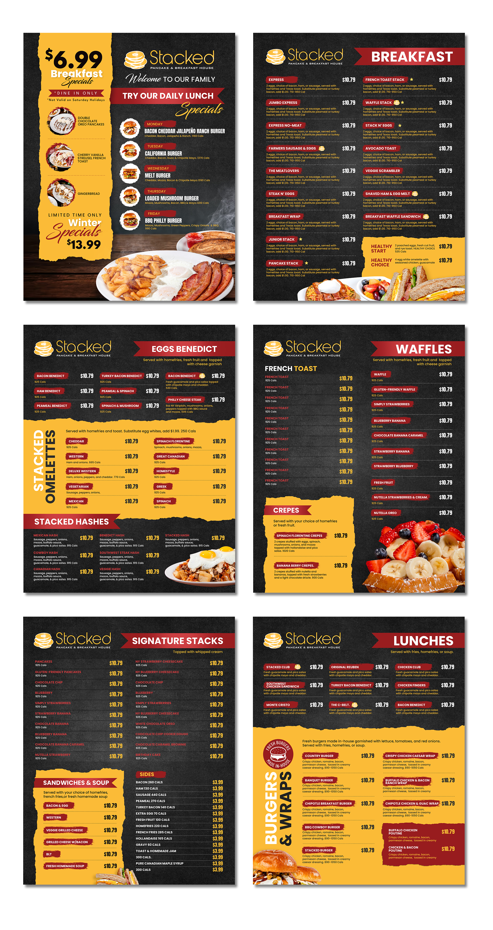 Menu Design by debdesign for this project | Design #31929868