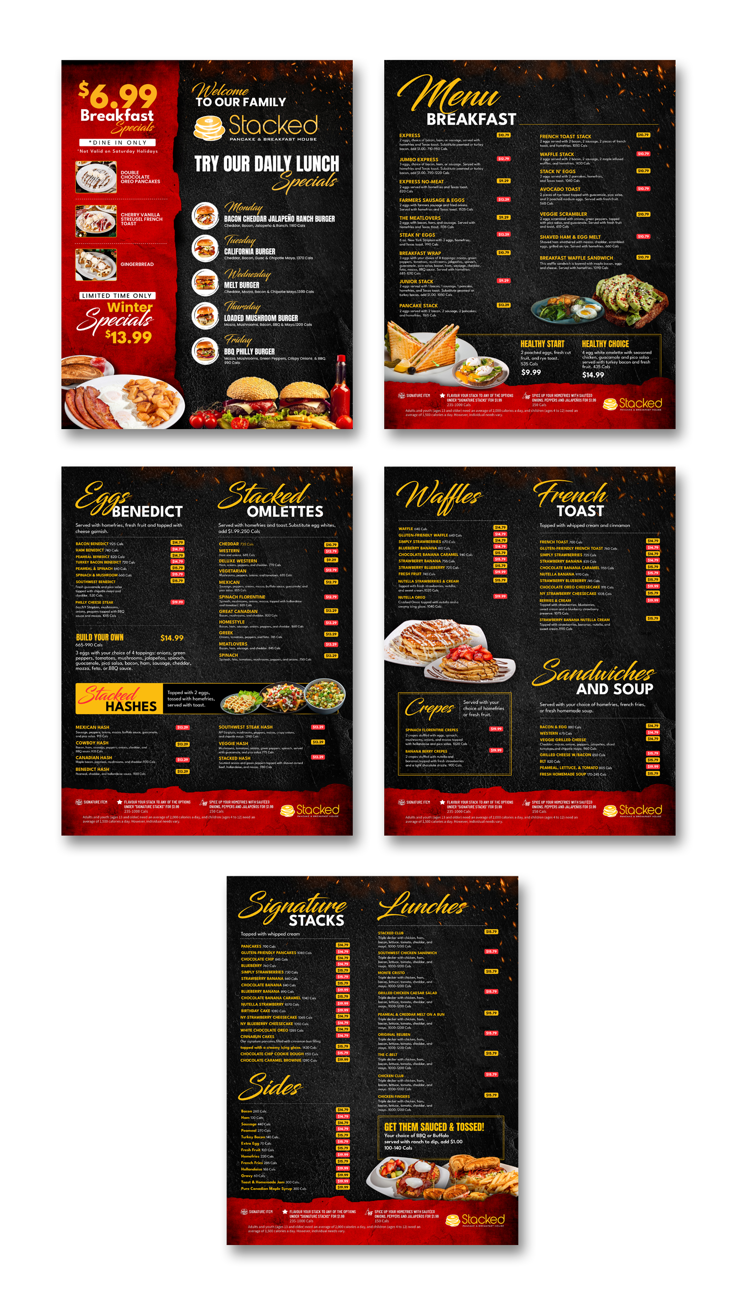 Menu Design by debdesign for this project | Design #31930727