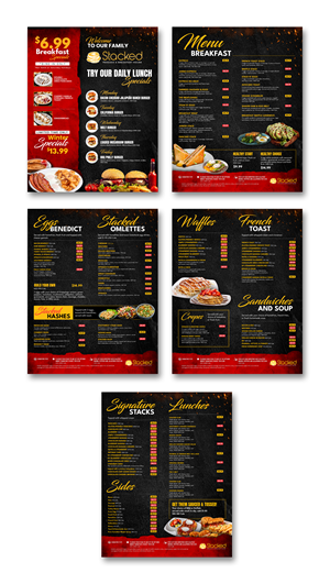 Menu Design by debdesign for this project | Design: #31930727