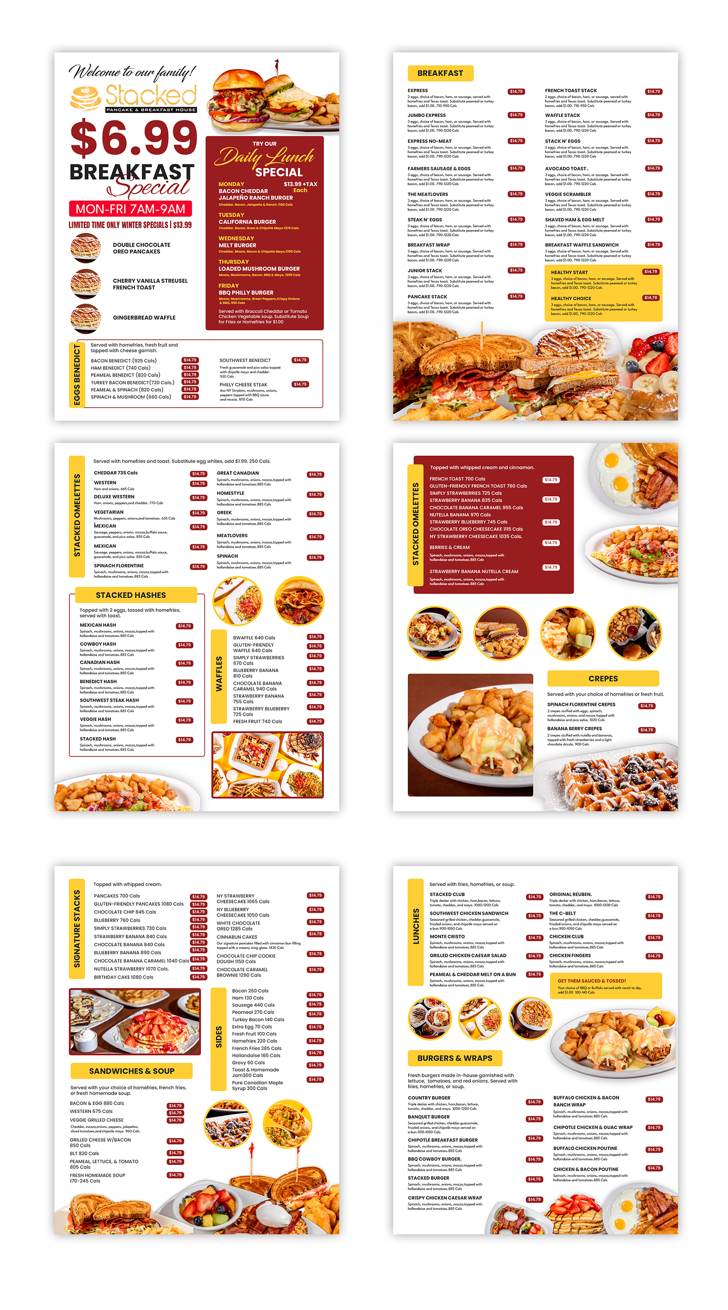 Menu Design by debdesign for this project | Design #31931380