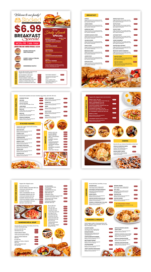 Menu Design by debdesign for this project | Design: #31931380
