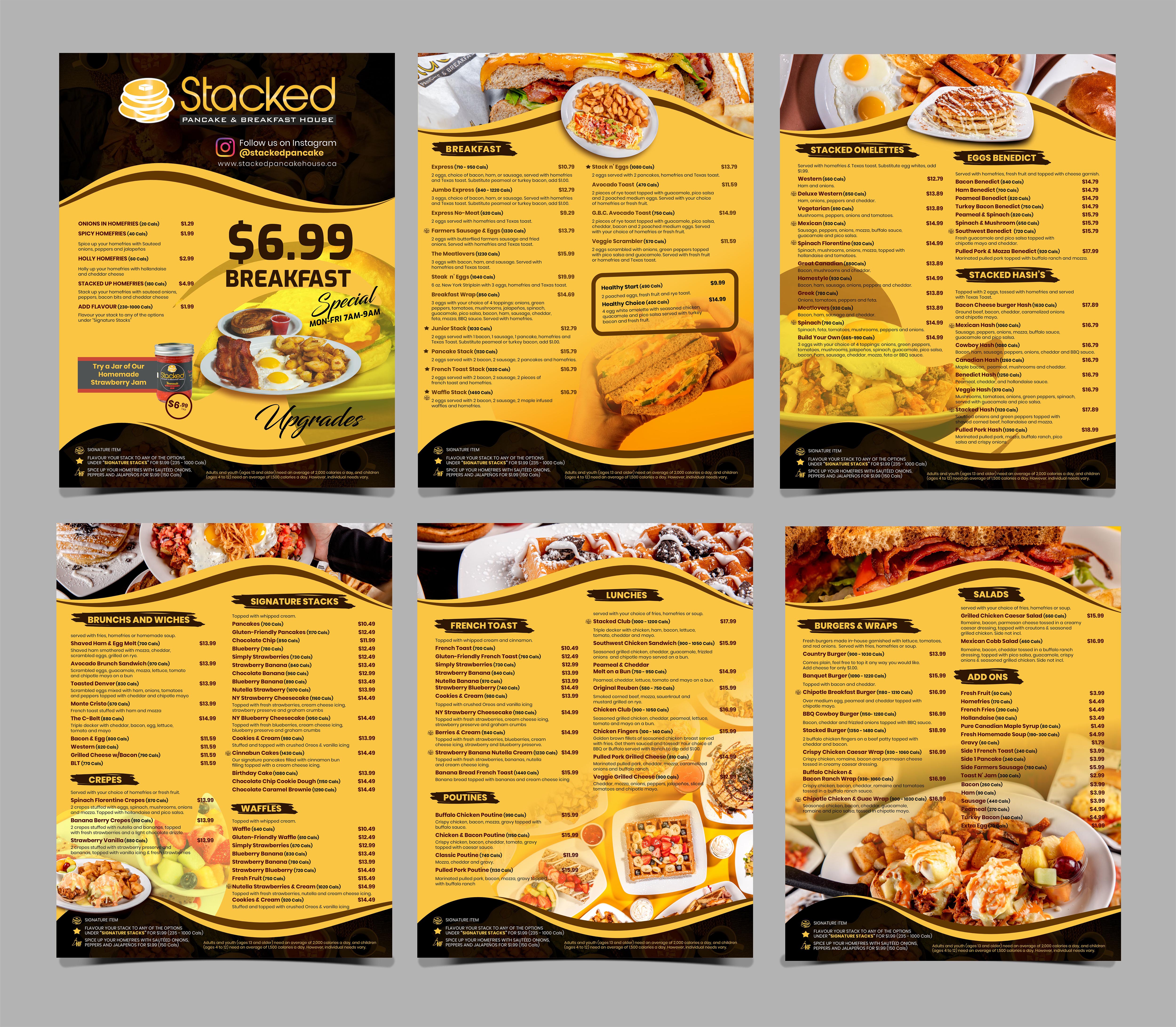 Design de Menu par Fine Graphics House pour ce projet | Design #31948350