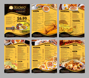 Menu Design by Fine Graphics House for this project | Design: #31948350