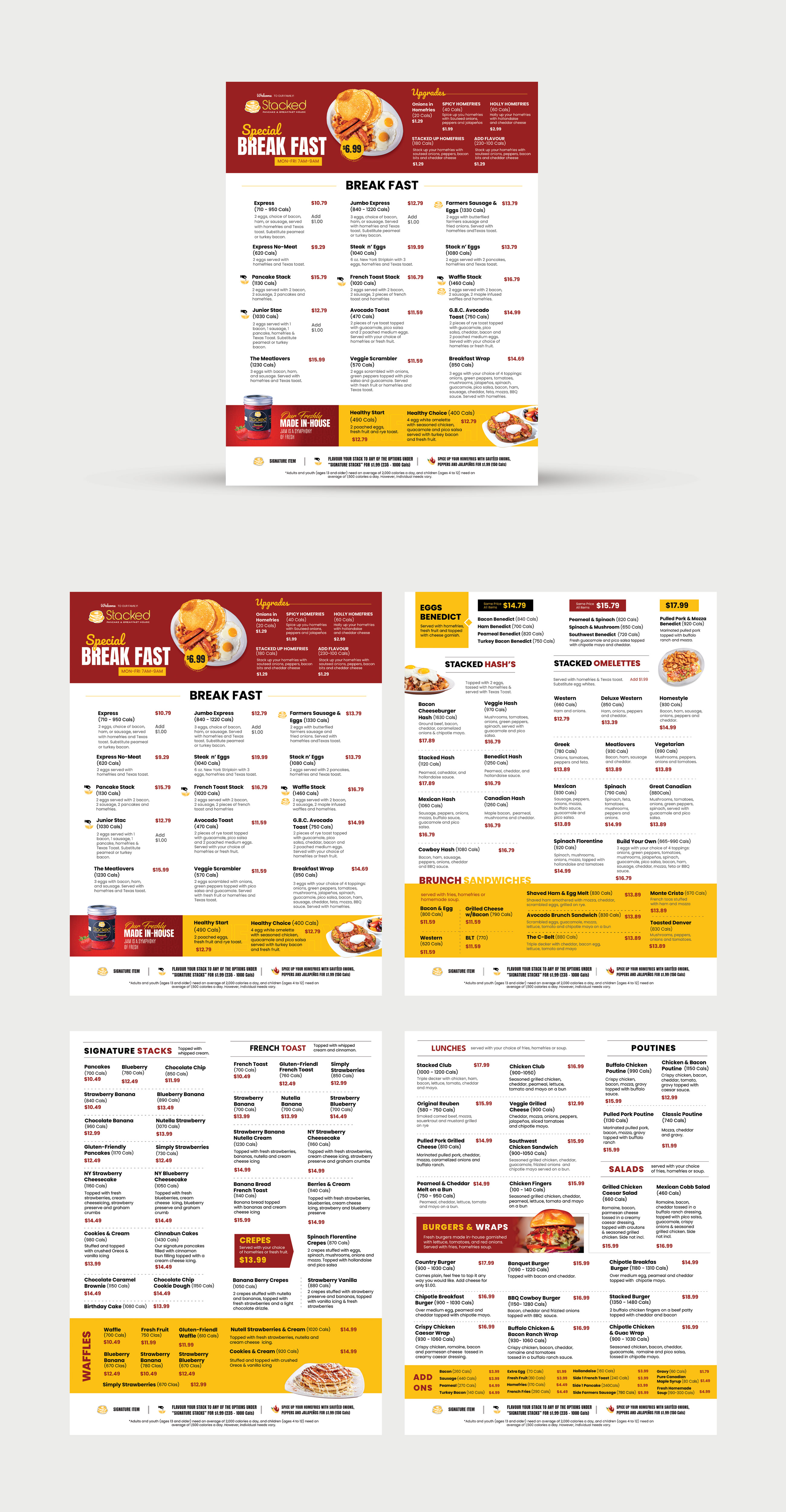 Menu Design by vcreatived for this project | Design #31960405