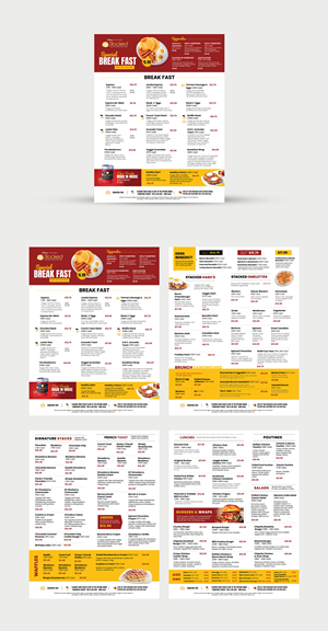 Menu Design by vcreatived for this project | Design: #31960405