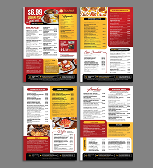 Menu Design by Dzhafir for this project | Design: #31926335