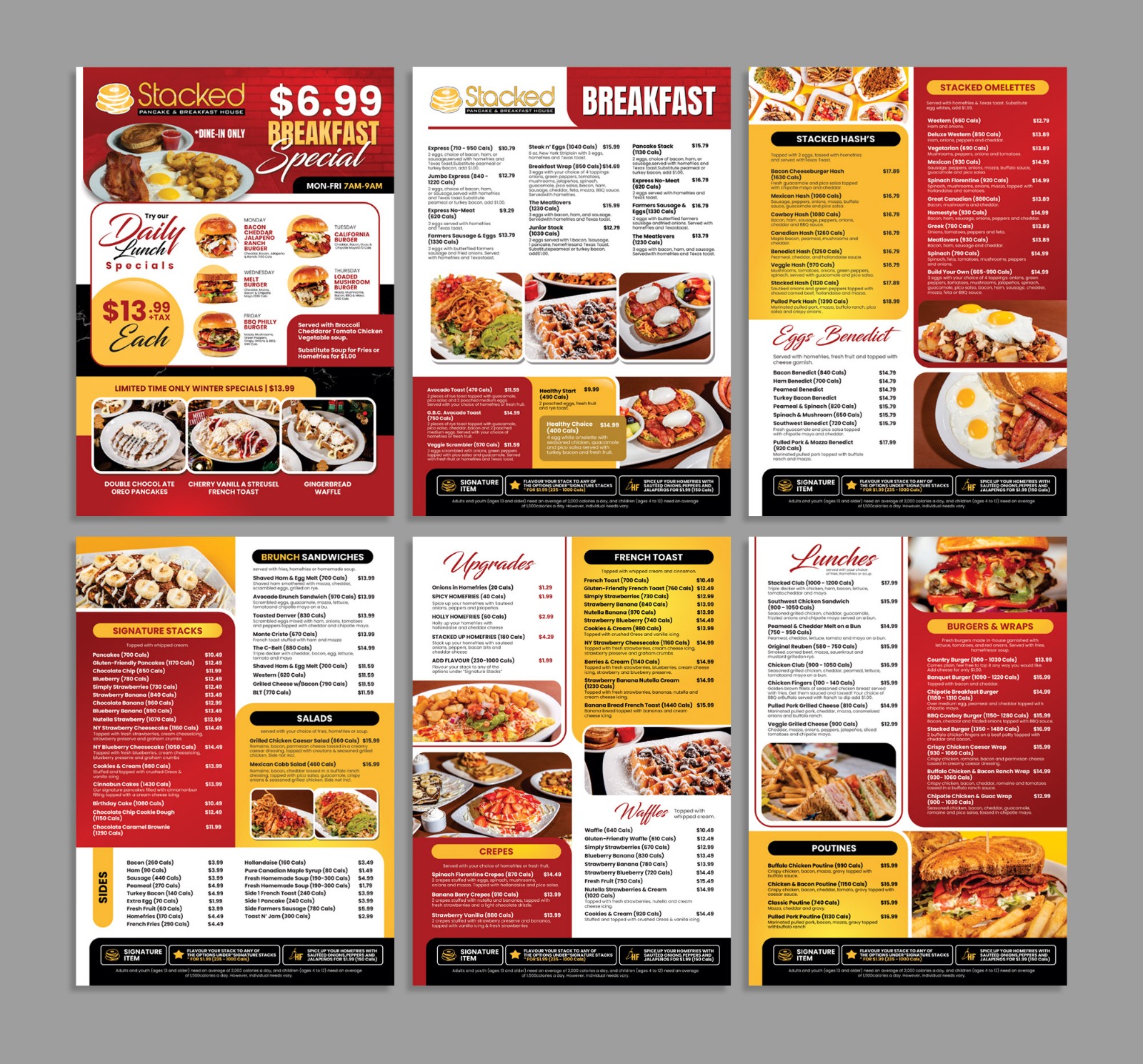 Menu Design by Dzhafir for this project | Design #32022619