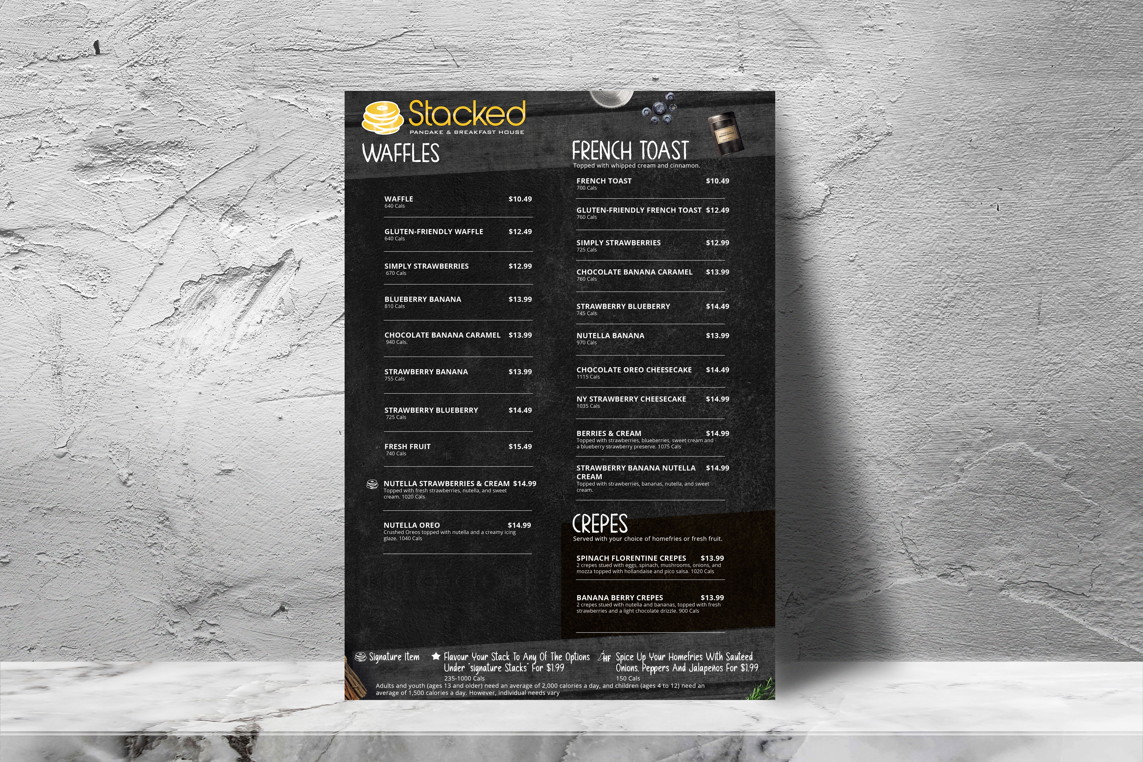 Menu Design by vikasgolchha for this project | Design #31960879