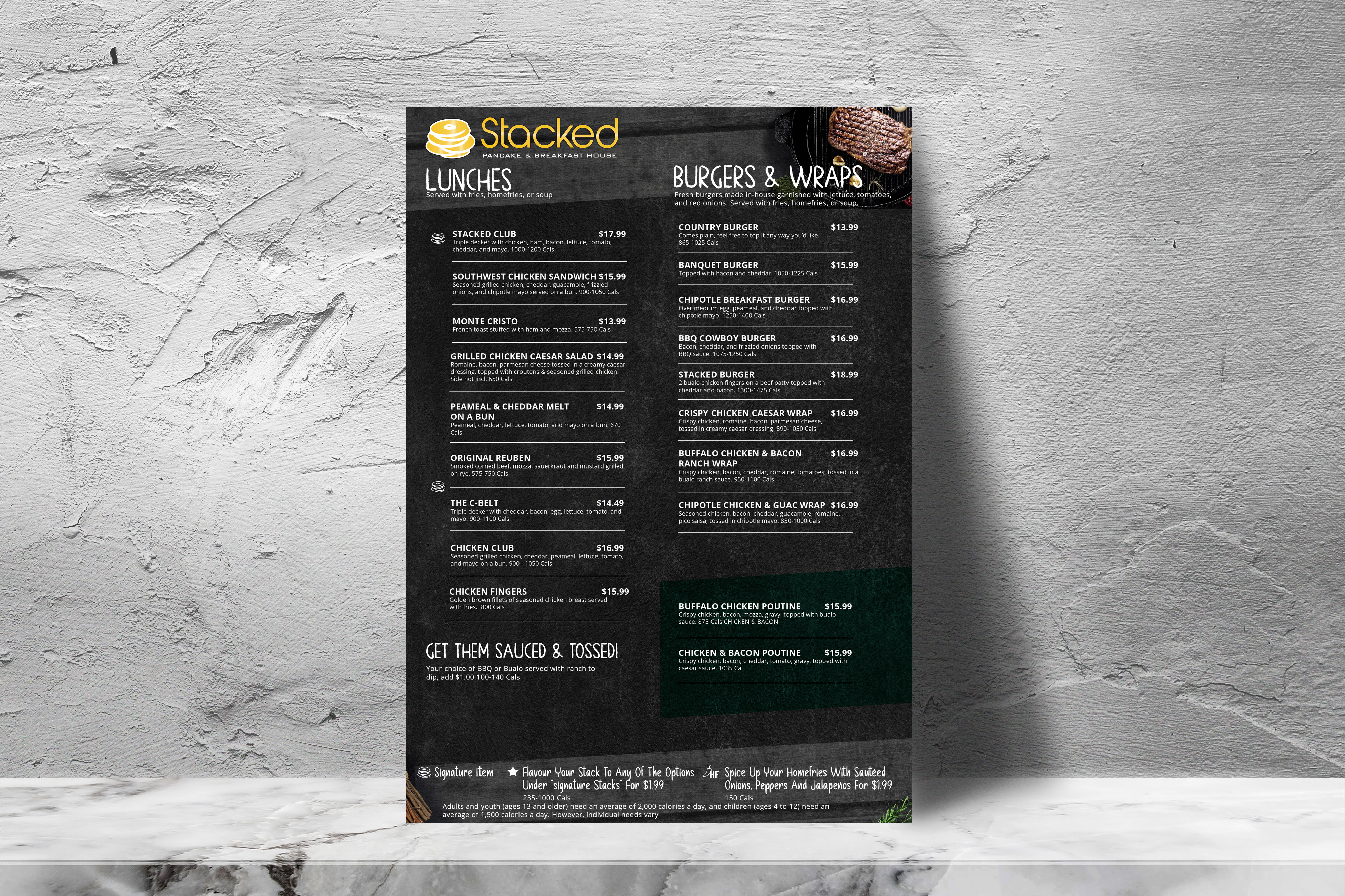 Menu Design by vikasgolchha for this project | Design #31960881