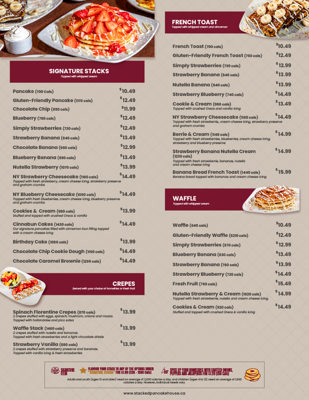 Menu Design by wati rivca villia 95 for this project | Design #31958910