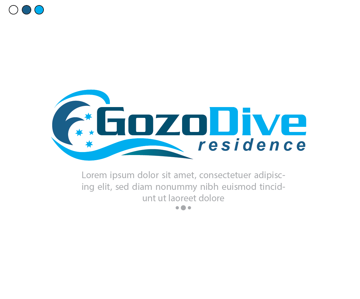 Logo Design by tridsgn for GOZODIVE - St. Andrews | Design #31923072
