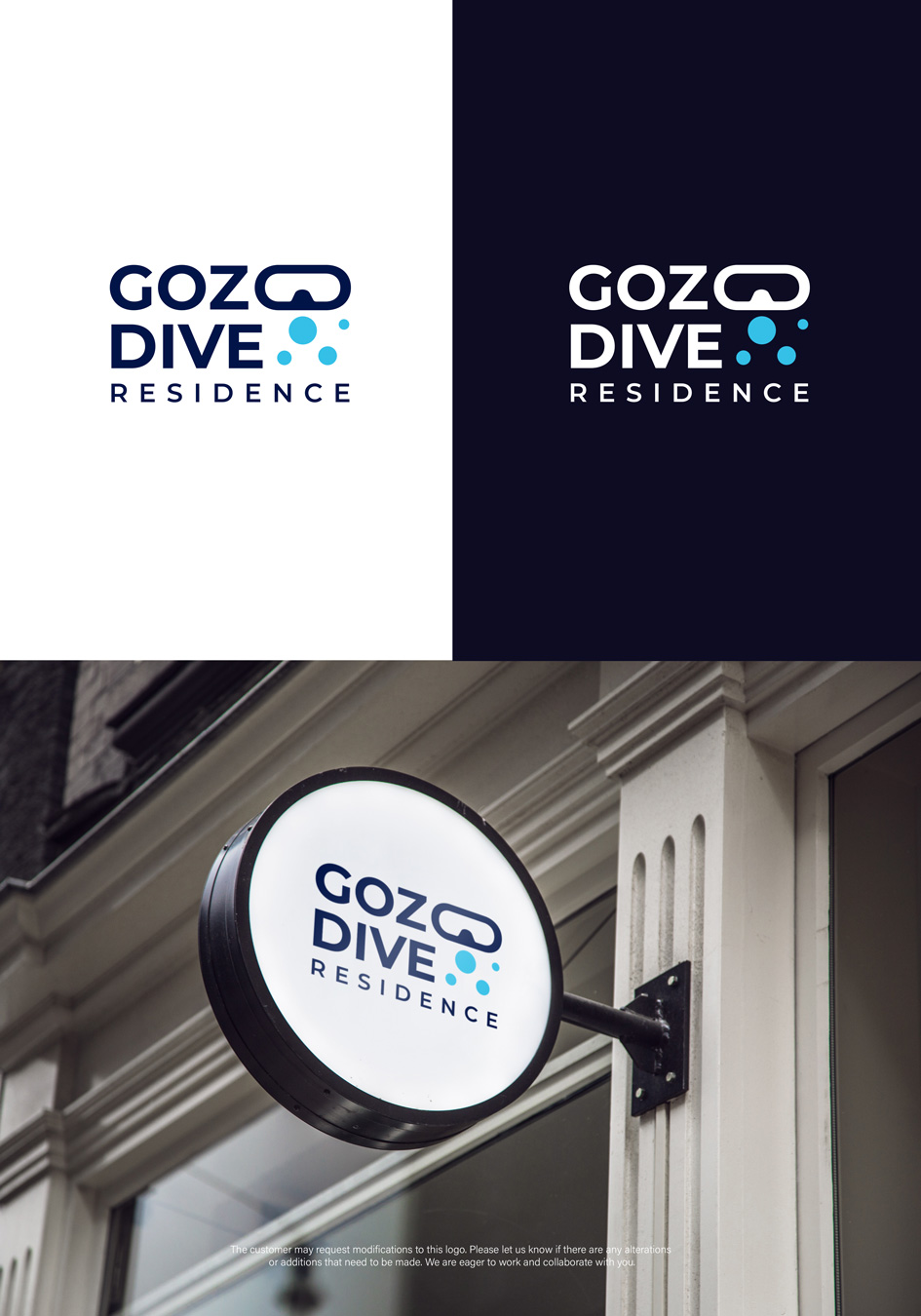 Logo-Design von Senpachie für GOZODIVE - St. Andrews | Design #31924507