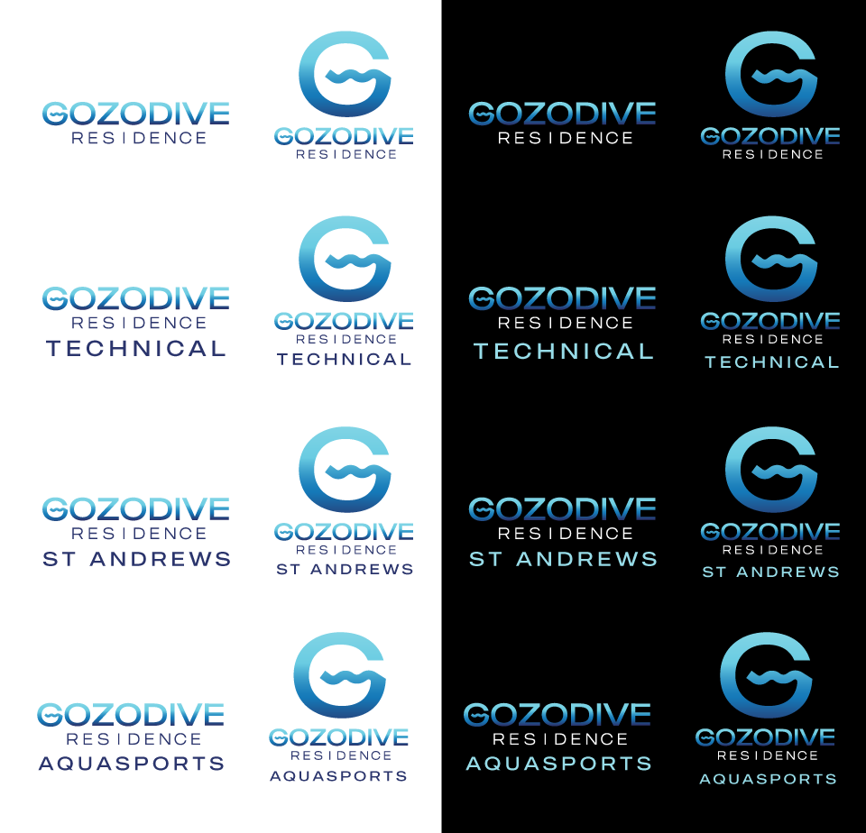 Logo Design by Enz67 for GOZODIVE - St. Andrews | Design #31922940