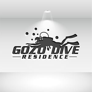 Logo Design by Rosalie.. for GOZODIVE - St. Andrews | Design: #31948079