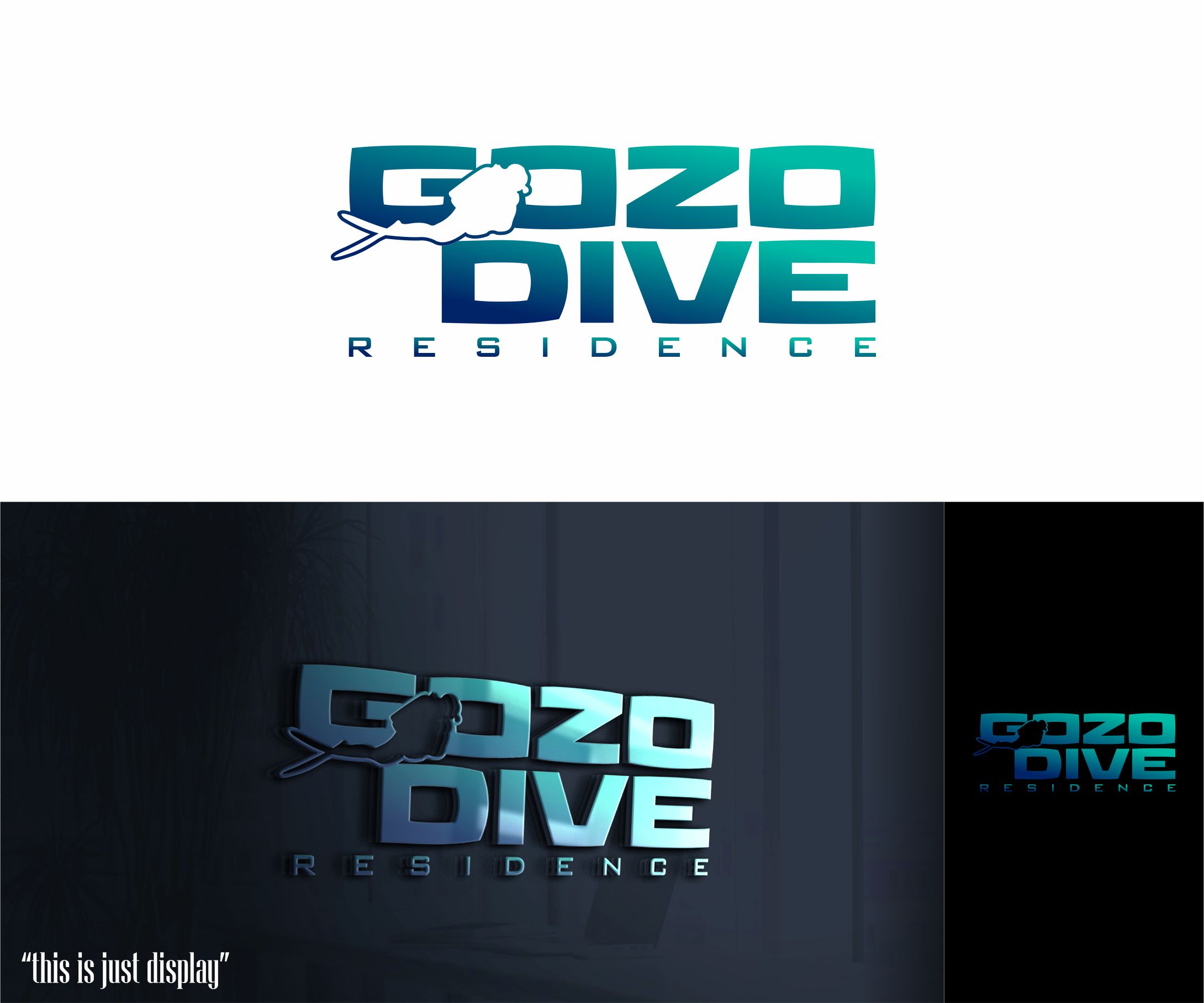 Logo Design by alkaline for GOZODIVE - St. Andrews | Design #31925786