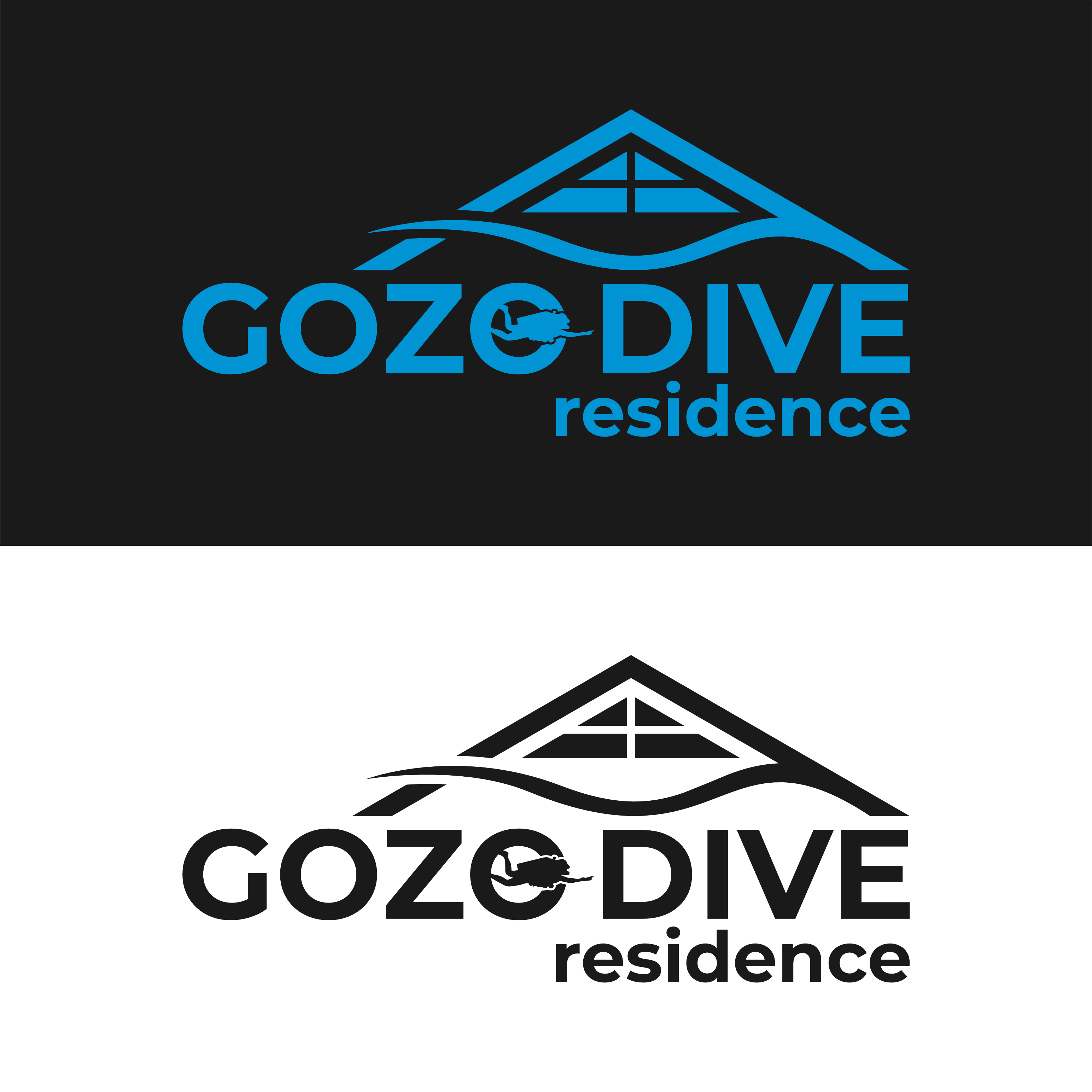 Logo Design by bangsatkau for GOZODIVE - St. Andrews | Design #31922798
