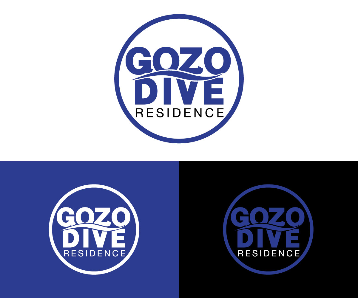 Logo Design by RaKu 2 for GOZODIVE - St. Andrews | Design #31950019
