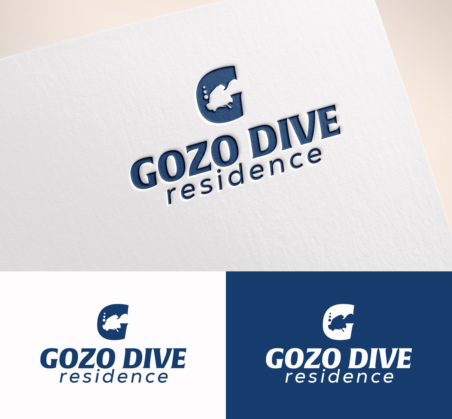 Logo Design by M Art & Design for GOZODIVE - St. Andrews | Design #31921727