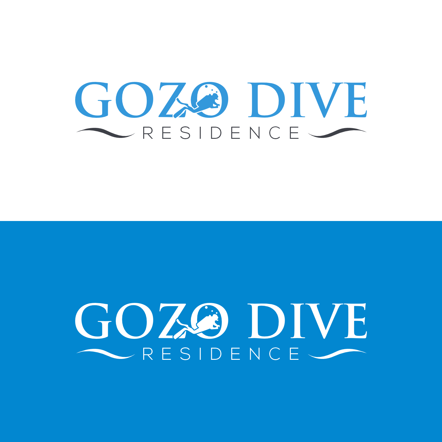 Logo Design by cah awu for GOZODIVE - St. Andrews | Design #31922437